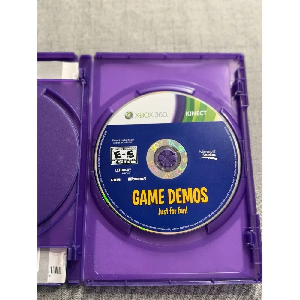 Star Wars - Microsoft Xbox 360 2012 Kinect With Manual and Demo Game Teen